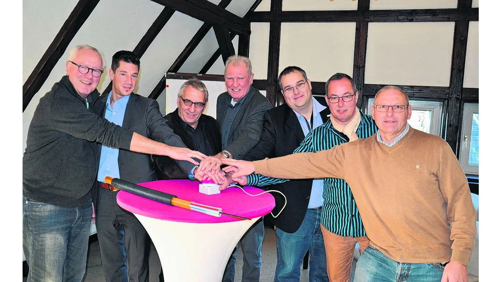 Weiße Flecken gibt es nur noch wenige (Foto: bt)