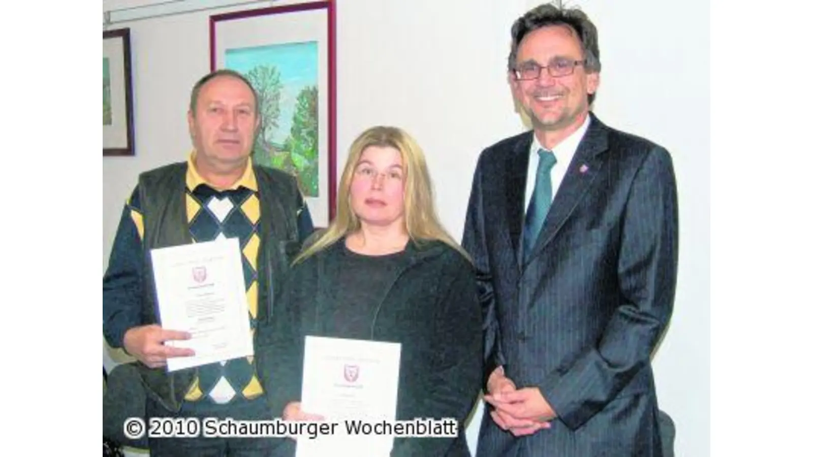 Zwei neue Auetaler Ortsvorsteher vereidigt (Foto: red)