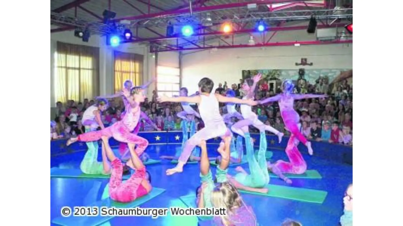 Artistik unterm Hallendach (Foto: al)