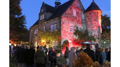 Gut Remeringhausen in typisch herbstlich-vorweihnachtlicher Atmosphäre. (Foto: Borchers, Bastian)