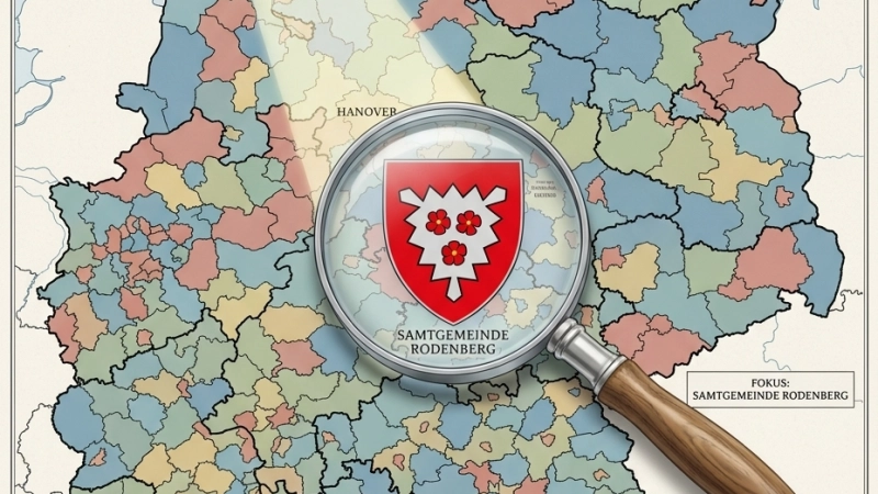 Die Samtgemeinde Rodenberg liegt im Ranking der Daseinsvorsorge in Deutschland ganz weit vorne (Grafik KI-generiert mit Gemini, Samtgemeinde Rodenberg). (Foto: KI)