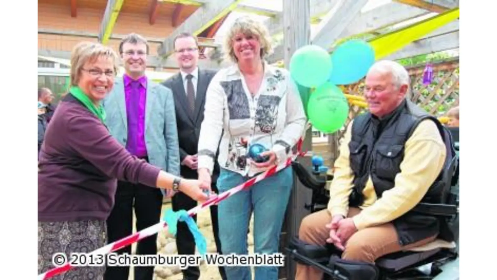 Neuer Wasserlauf zum Sommerfest (Foto: red)
