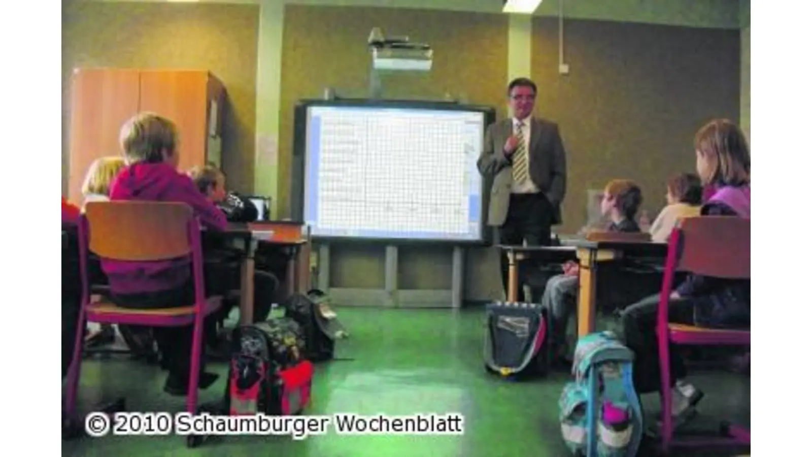Futuristisches Klassenzimmer jetzt in Grundschule präsent (Foto: wa)