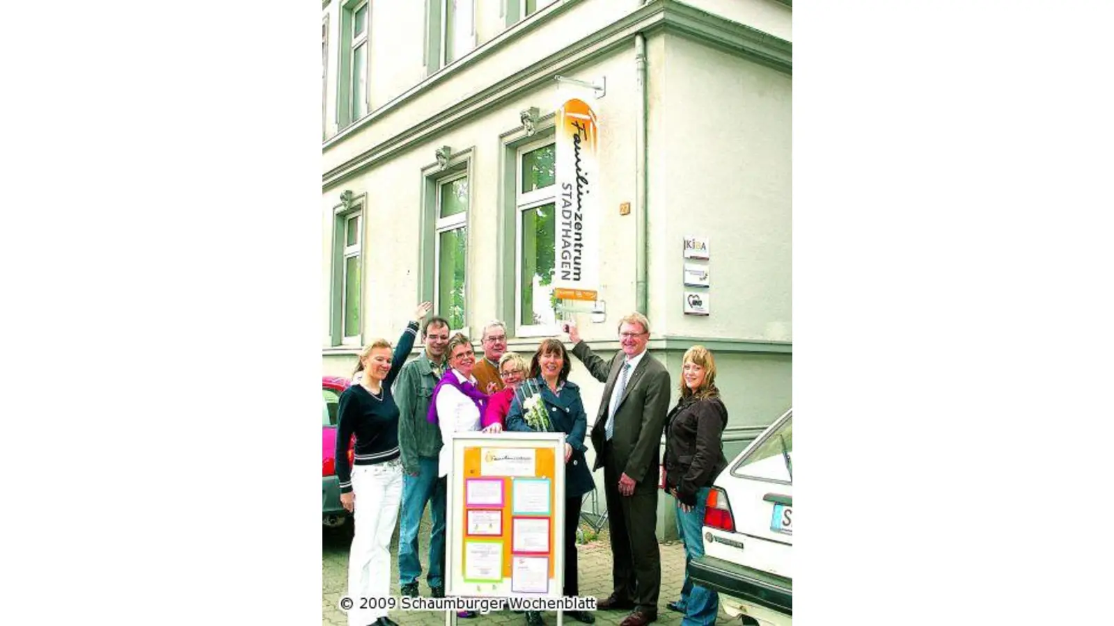 Familienzentrum zeigt jetzt Gesicht (Foto: nb)