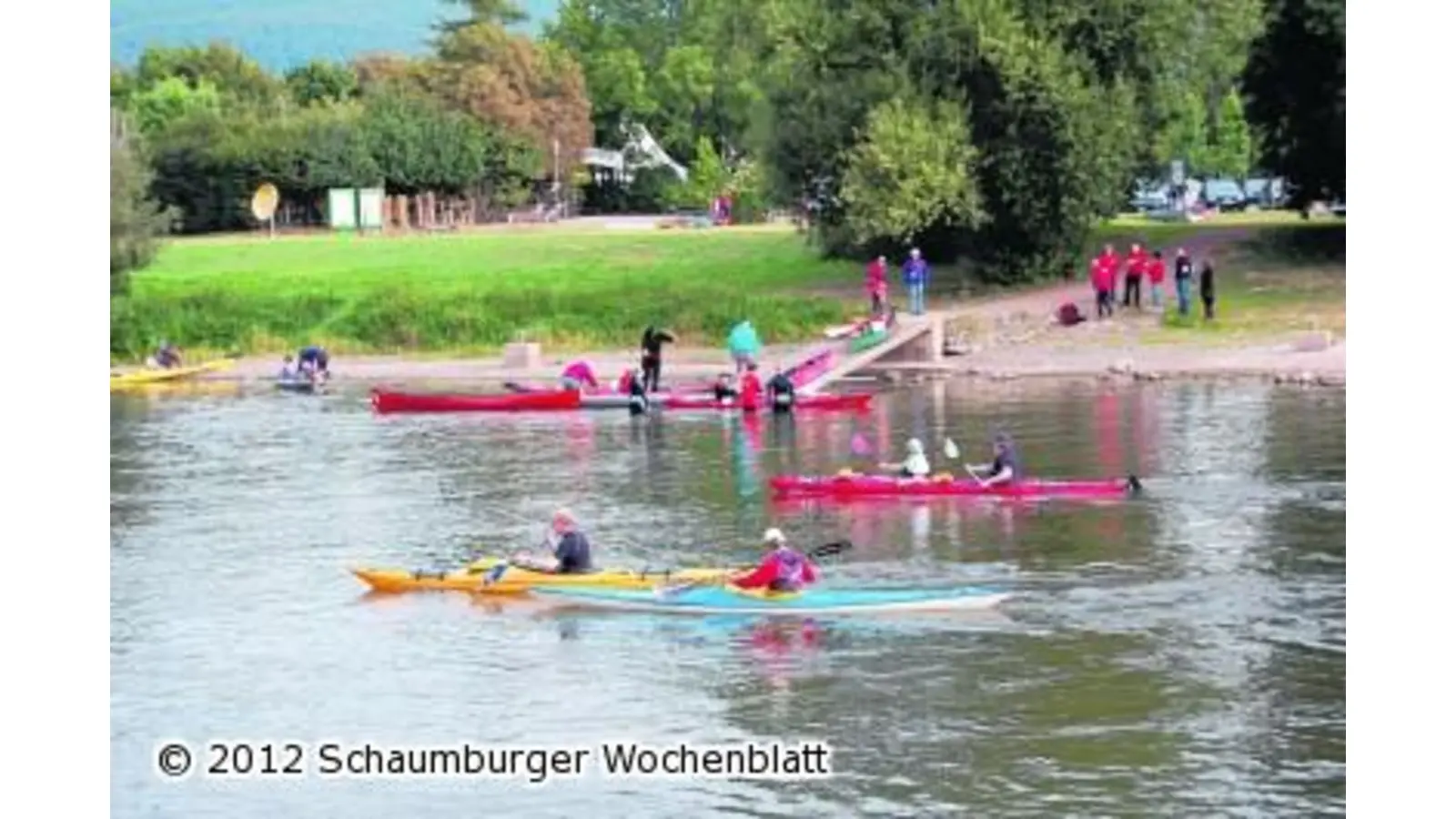 Paddler aus ganz Deutschland kommen zur Weserberglandrallye (Foto: ste)