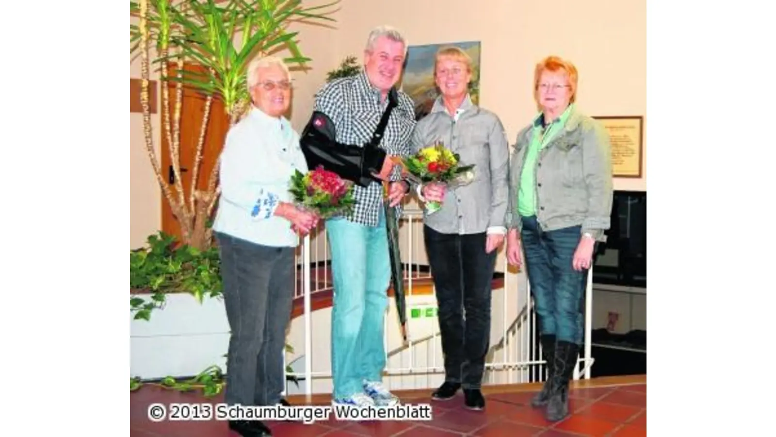 Drei Ehrenkurkarten für treue Besucher (Foto: red)