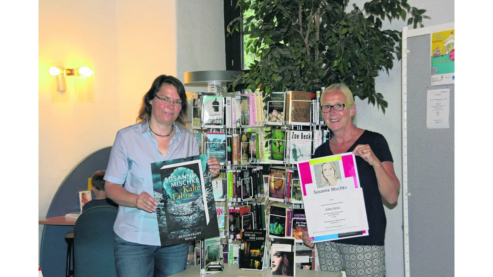 Mit Susanne Mischke auf kalter Fährte (Foto: sk)
