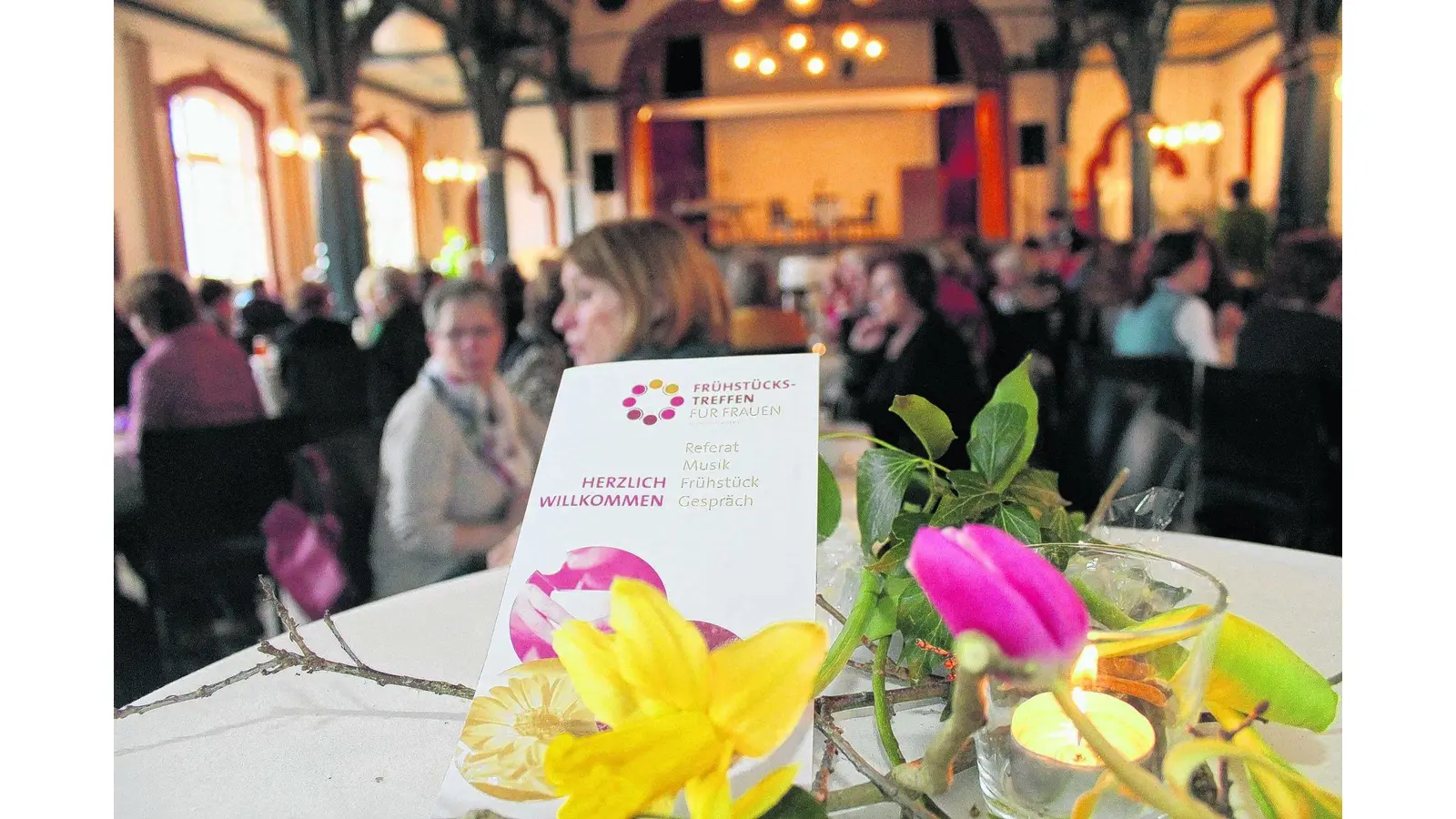 Frühstück für Frauen auch am Abend (Foto: jan)