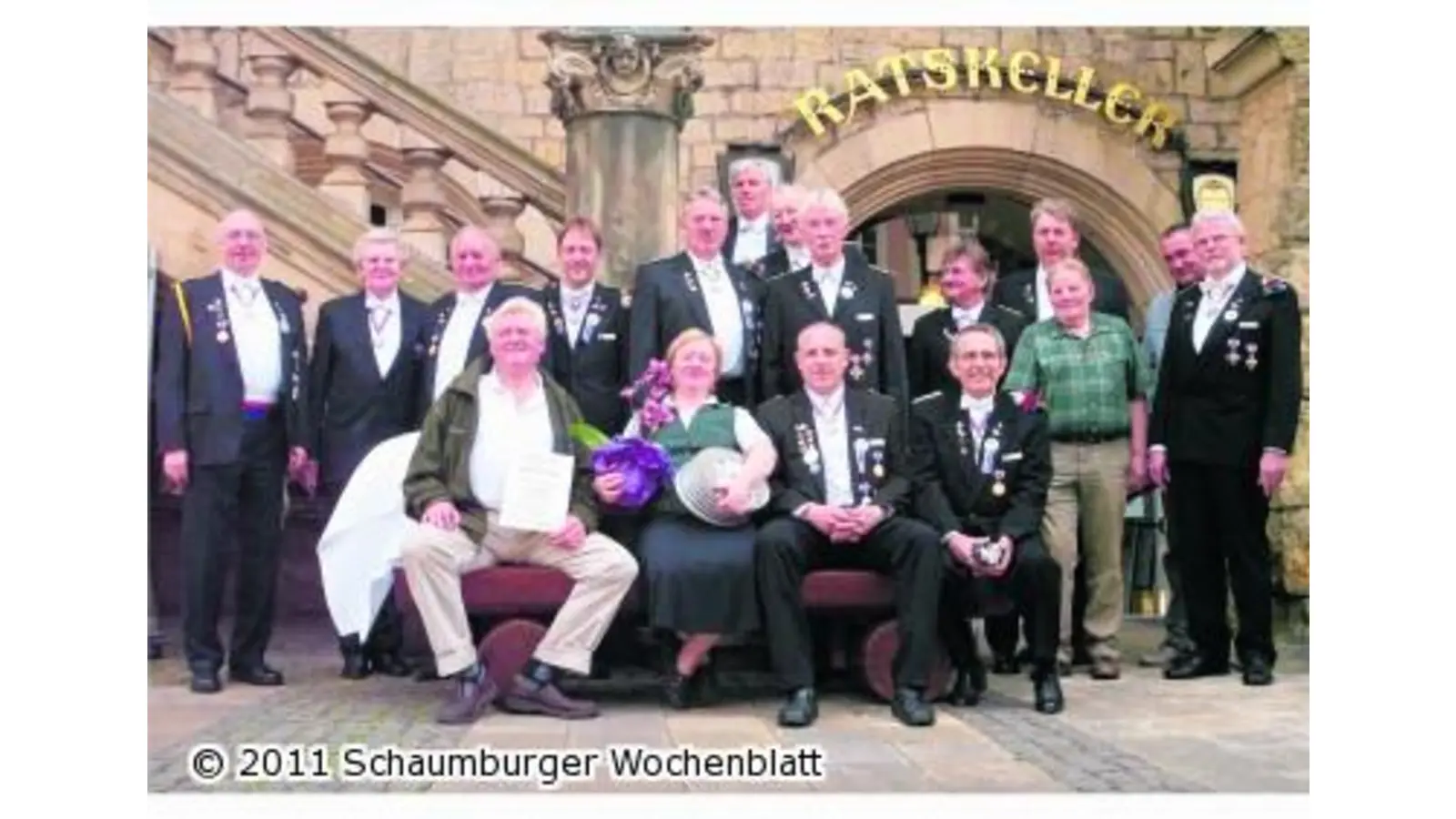 Abschied als Ehrendrake (Foto: red)