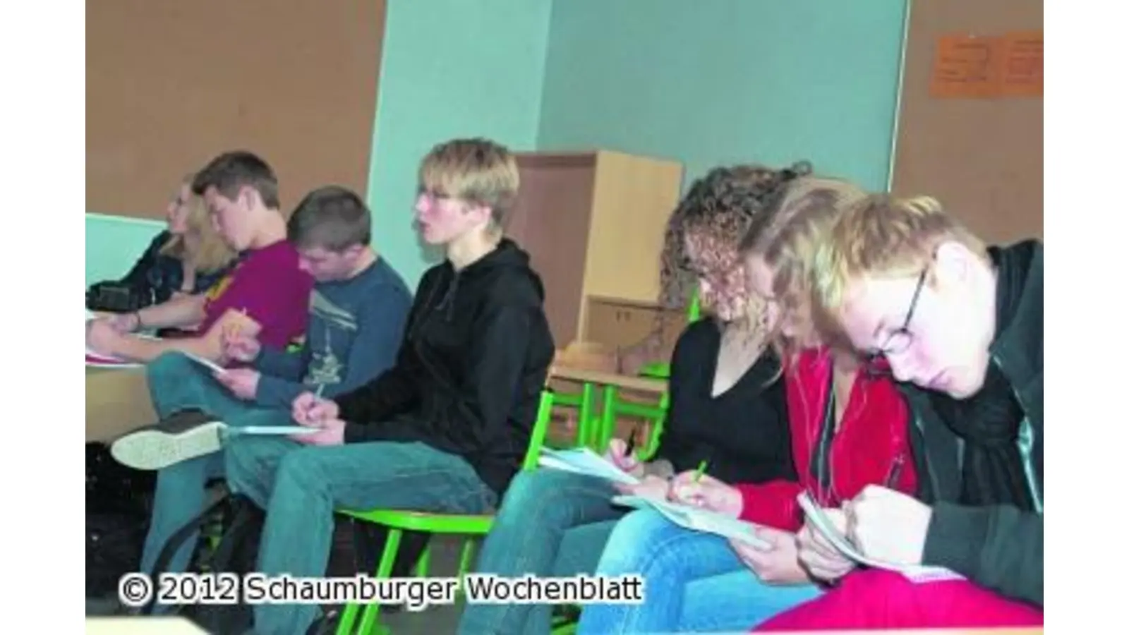Die Schüler schenken der Medienbranche und dem Polizeidienst das größte Interesse (Foto: red)