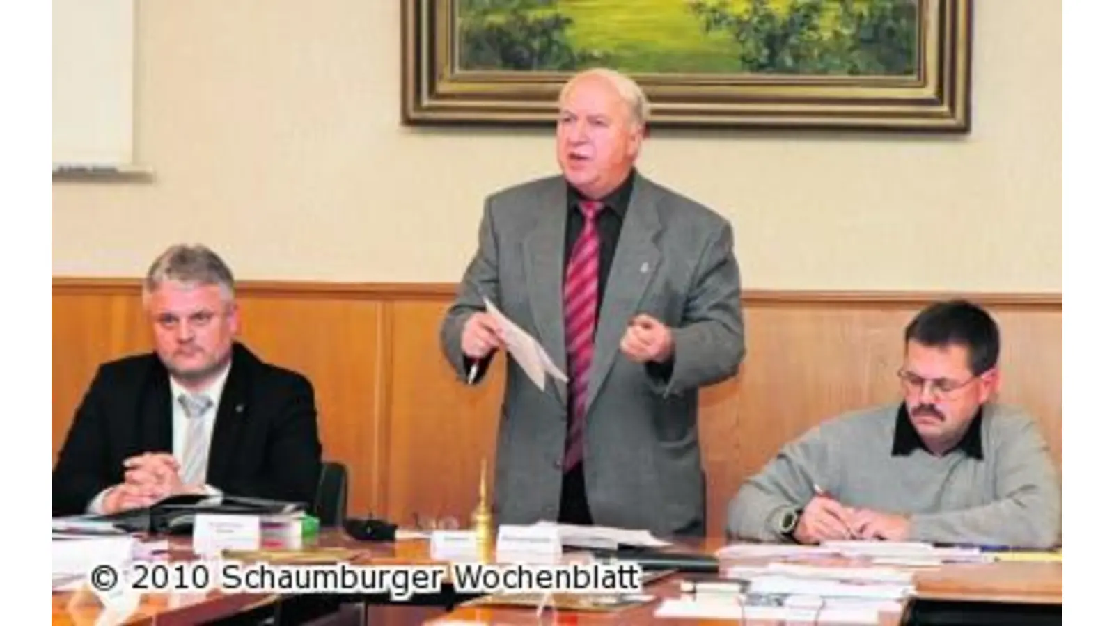 Empörung im Rat über den Angriff von Klinikbau-Gegnern (Foto: bb)