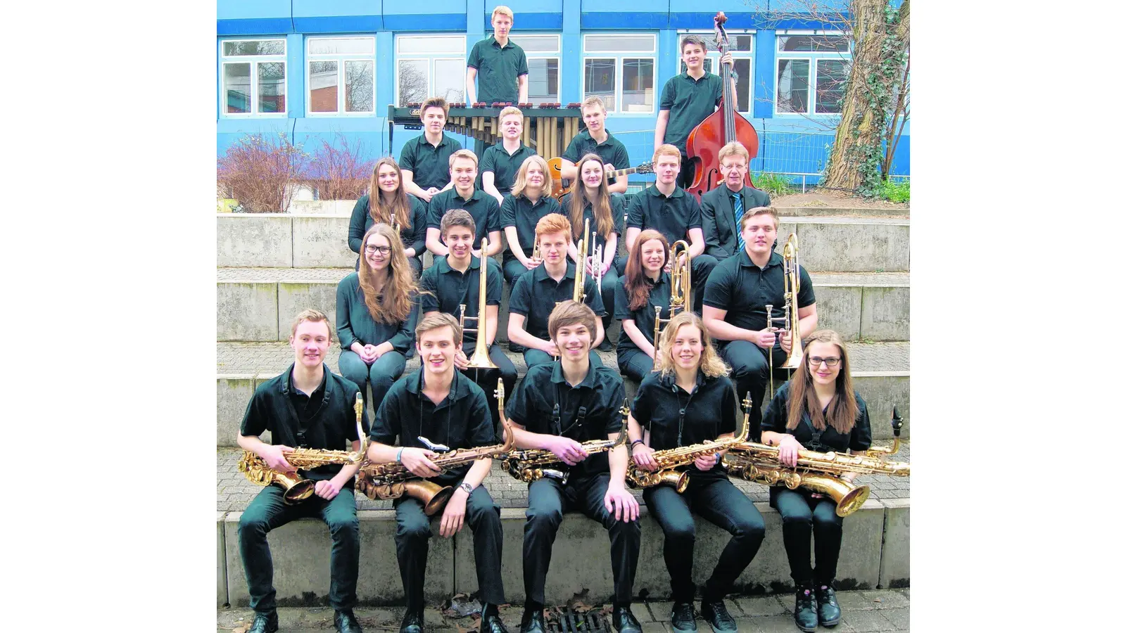 Büsching-Street Big Band spielt auf der Seebühne (Foto: em)