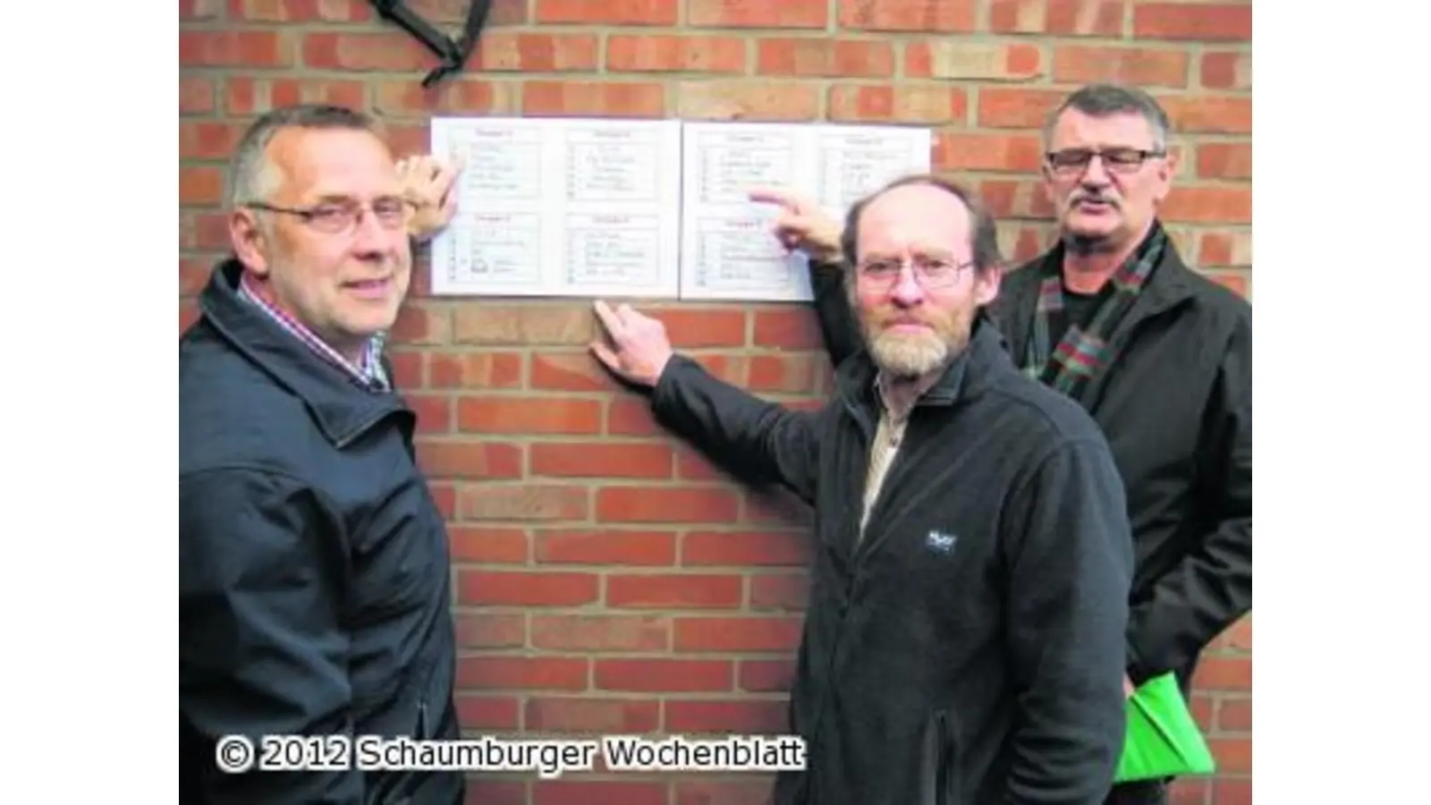 Gruppenauslosung der Boule-Ortsmeisterschaft (Foto: ro)