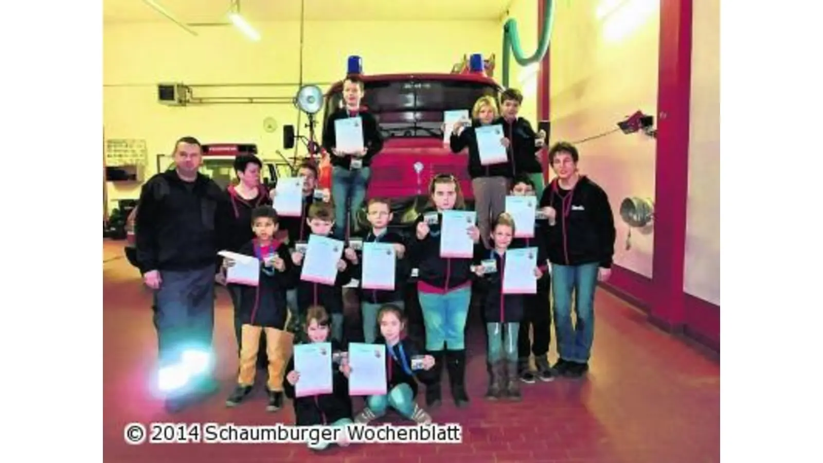Die Löschmäuse erreichen erste Stufe (Foto: ste)