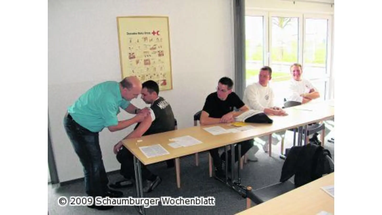 Impfaktion beim DRK-Rettungsdienst (Foto: em)