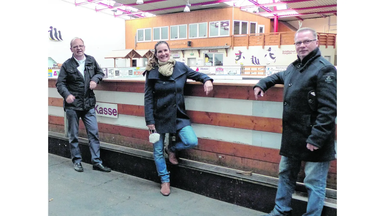 Die Eishalle kommt in die Hand des Fleckens (Foto: red)