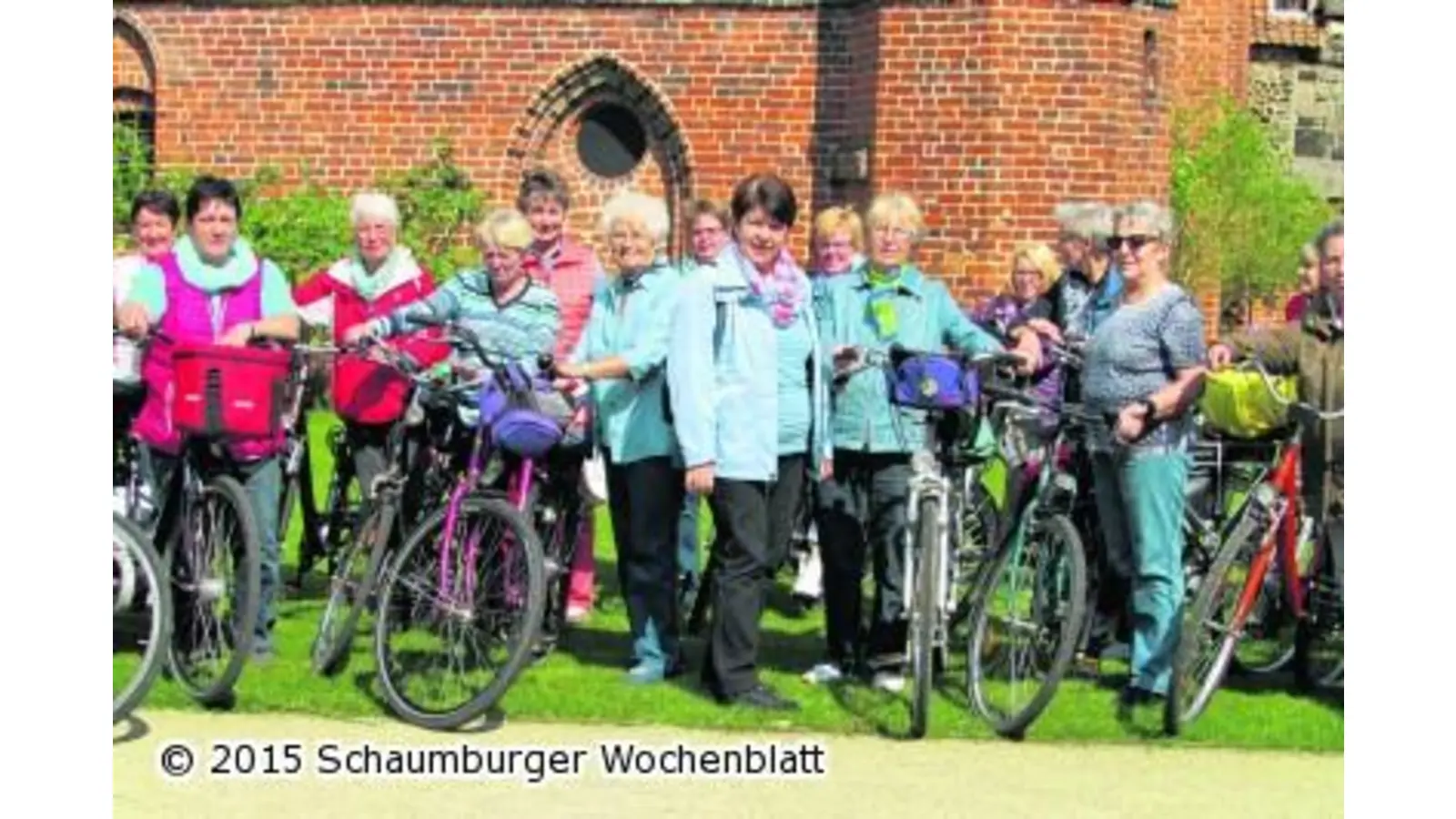 Landfrauen erkunden Celle mit dem Fahrrad (Foto: em)