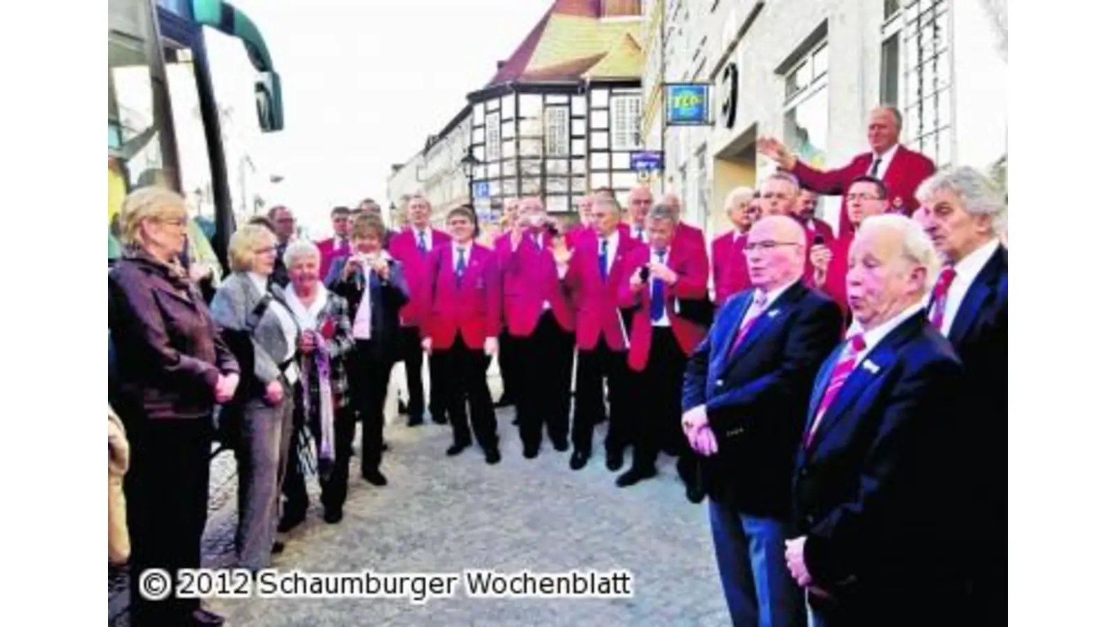 22 Jahre intensive Chorfreundschaft zwischen Rinteln und Bad Freienwalde (Foto: ste)