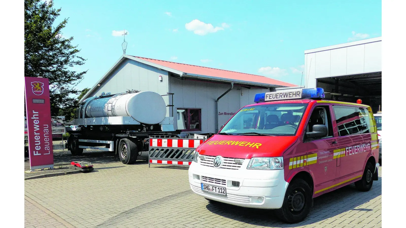 Kein Wasser mehr im Hochbehälter (Foto: al)