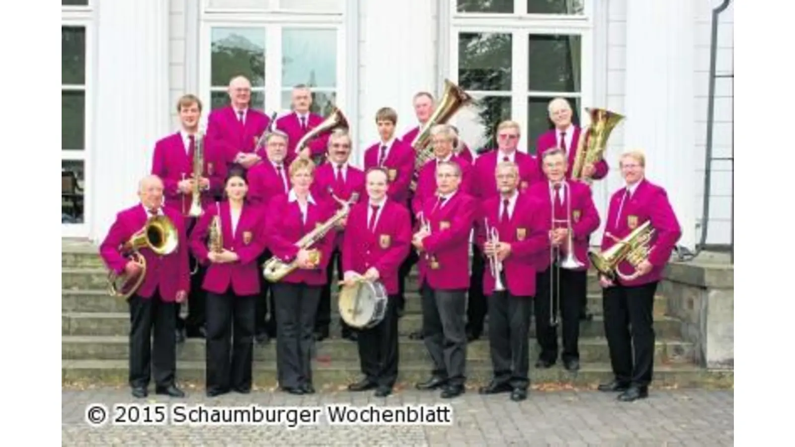 Das Blasorchester spielt auf (Foto: red)