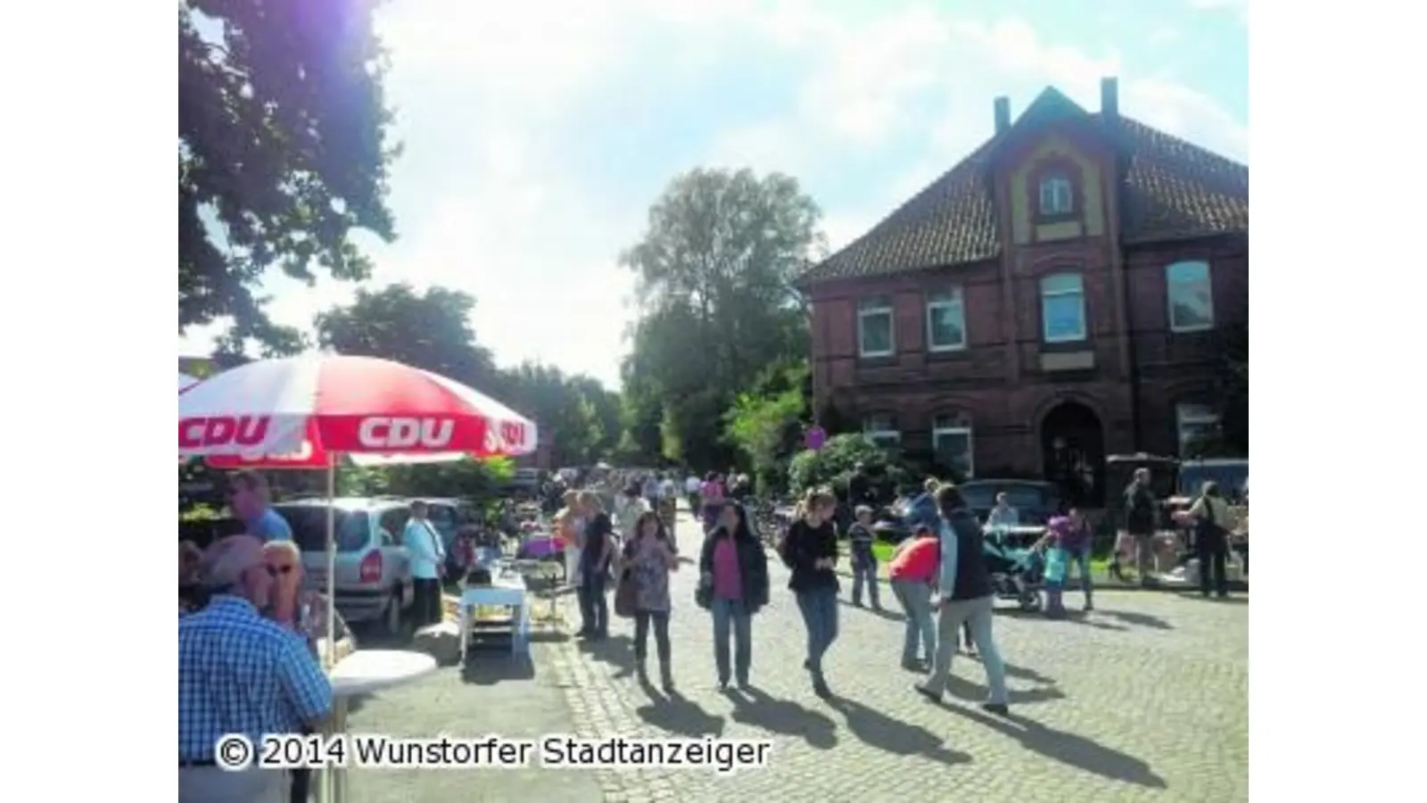 Sehr großes Interesse am Herbst-Flohmarkt (Foto: mk)