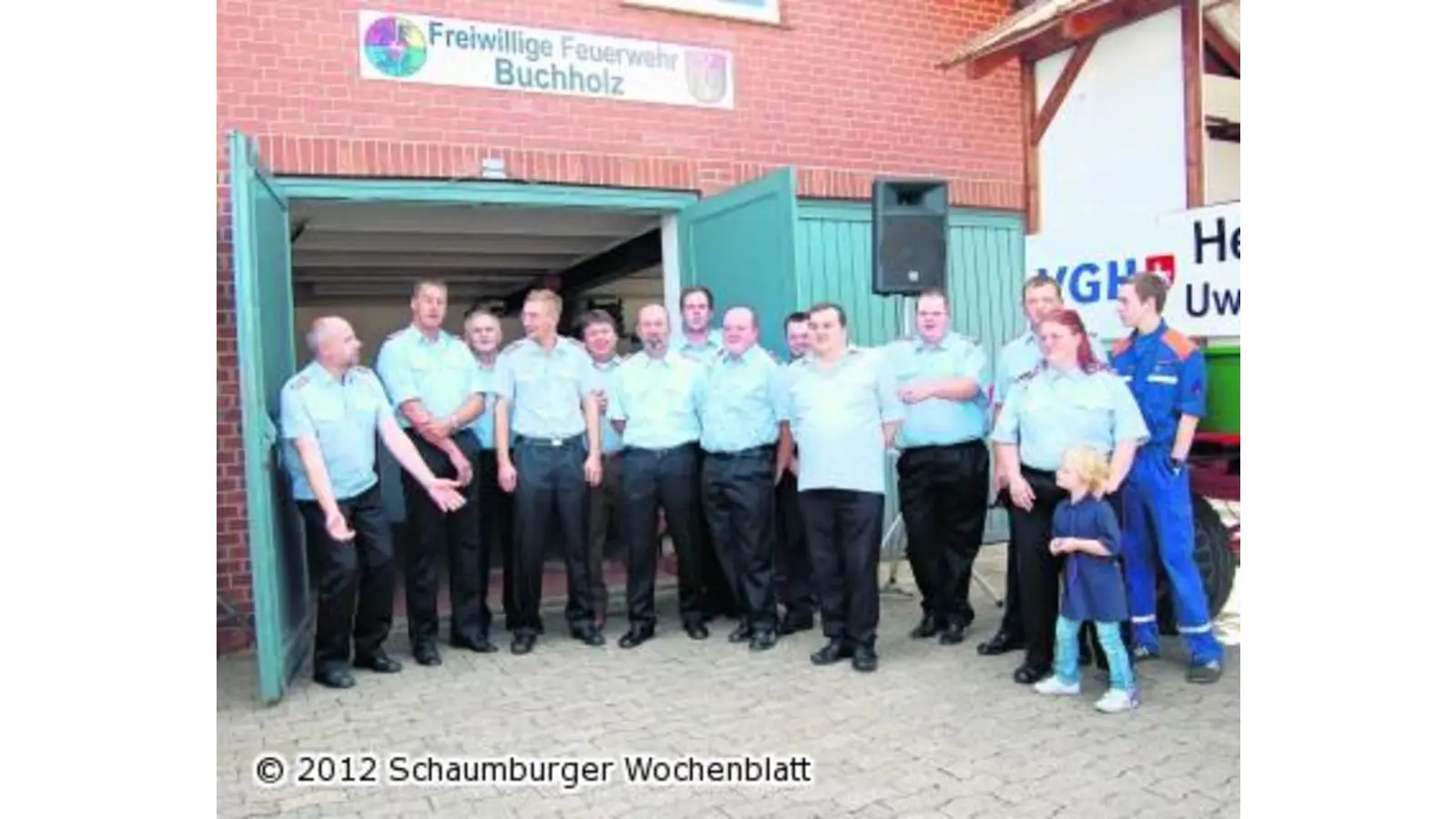 Freiwillige Feuerwehr feiert Einweihung des neuen Platzes (Foto: red)