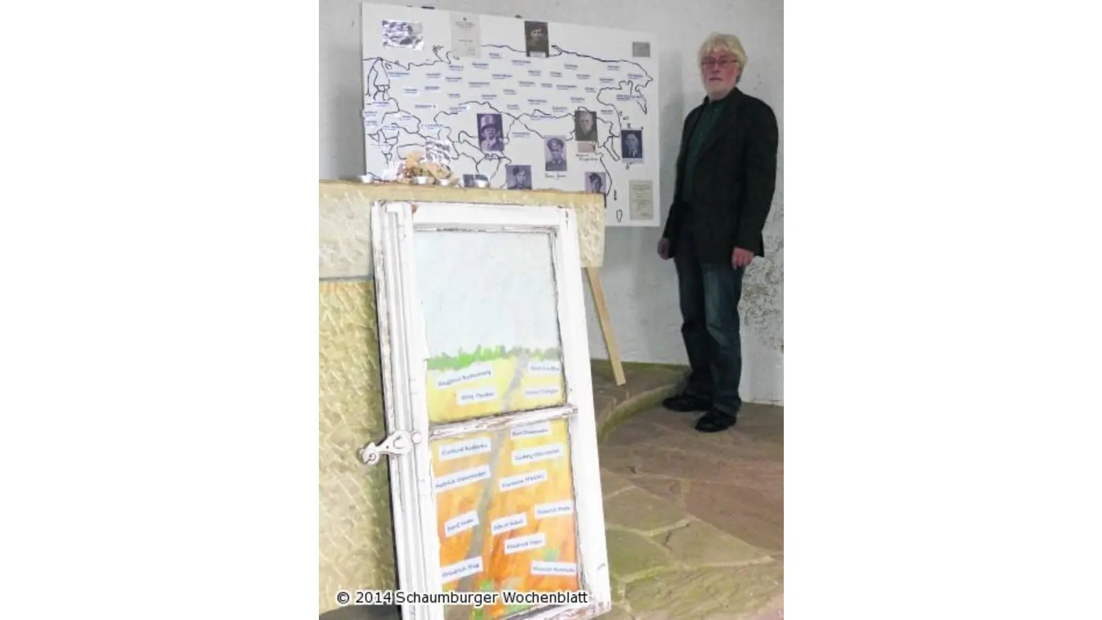 Bilder für das Ehrenmal (Foto: al)