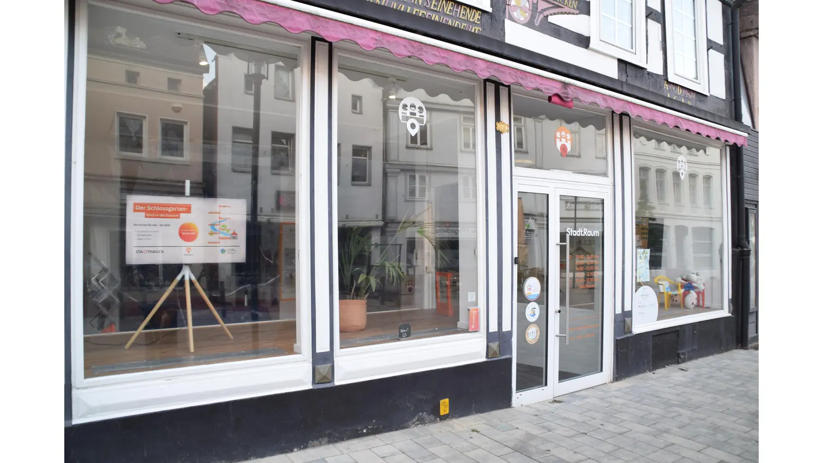 Der jetzt geschlossene Stadt.Raum stand als Symbol für das Re|new|sance-Projekt. (Foto: ab)