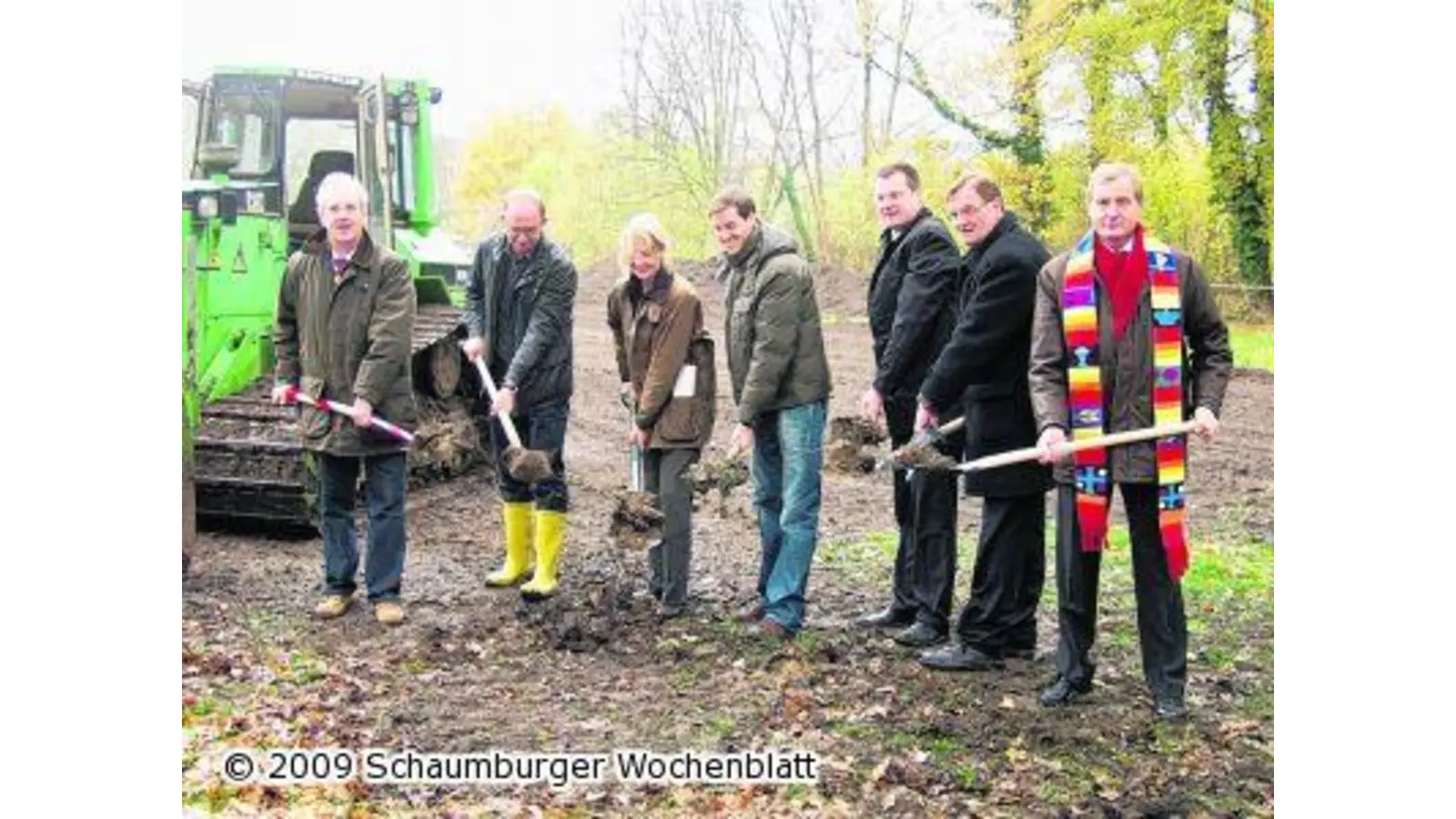 Nach intensiver Planung jetzt erster Spatenstich (Foto: gi)
