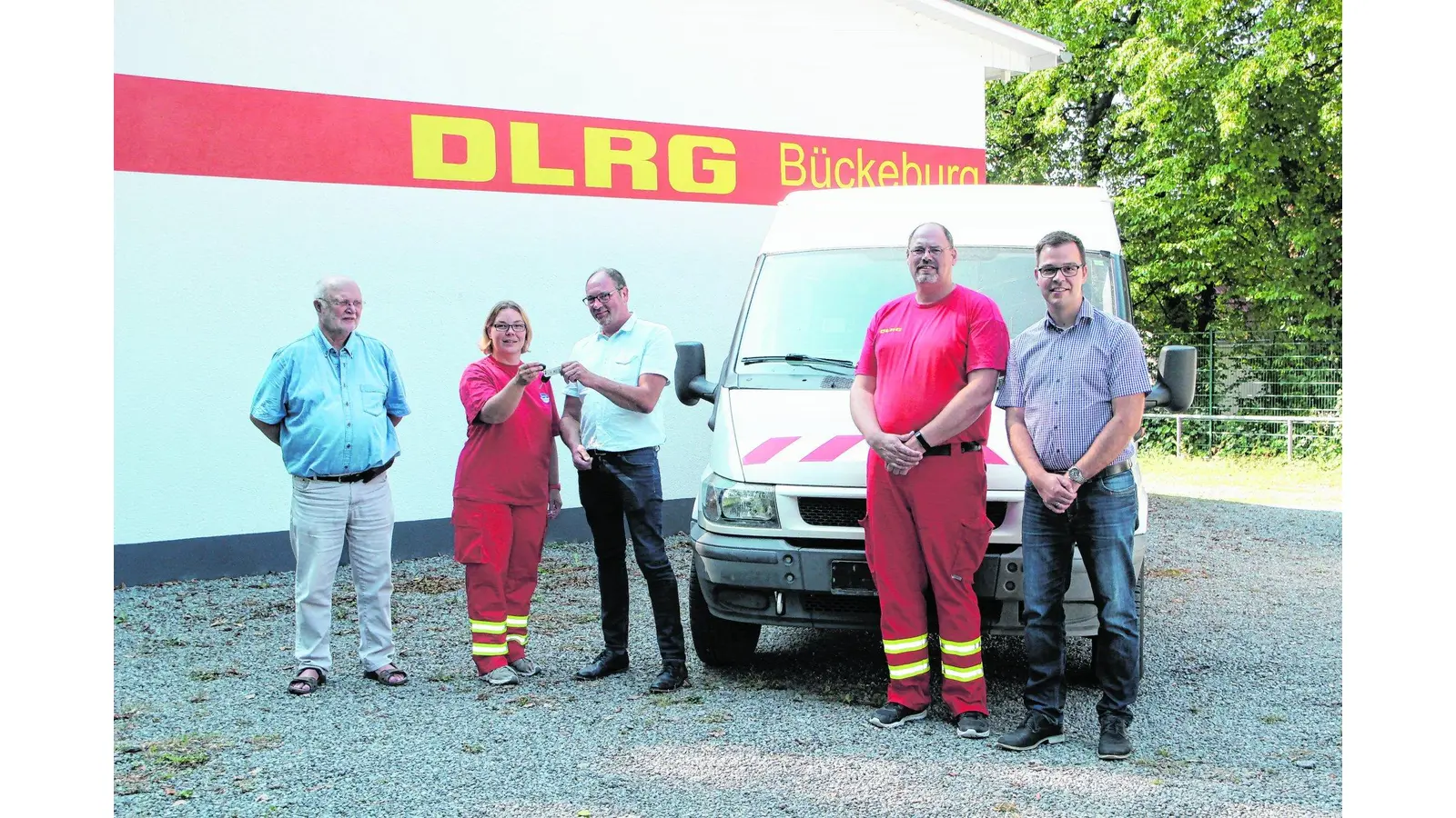 Neues Fahrzeug für DLRG (Foto: red)