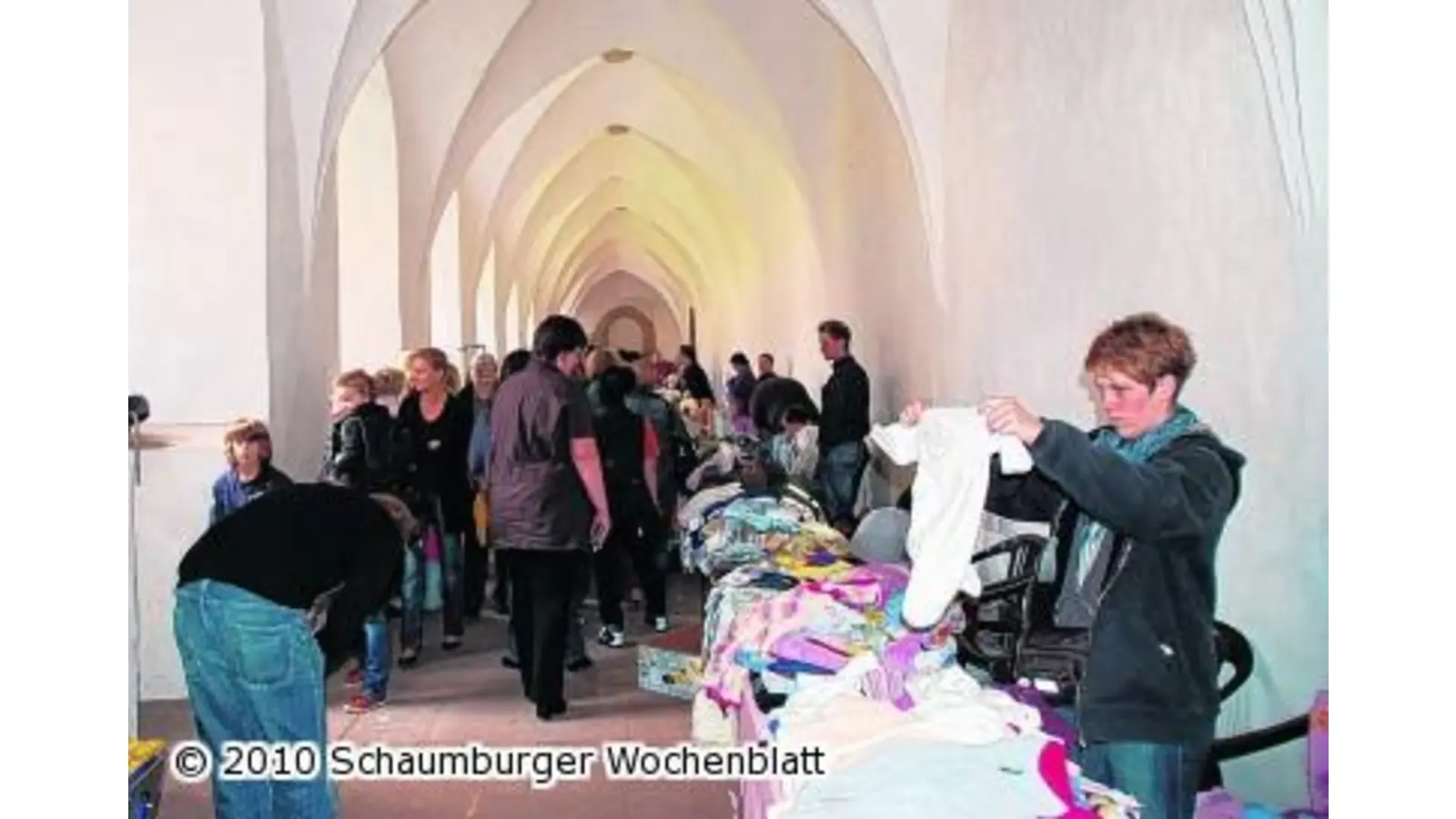 Flohmarkt ist voller Erfolg (Foto: csk)