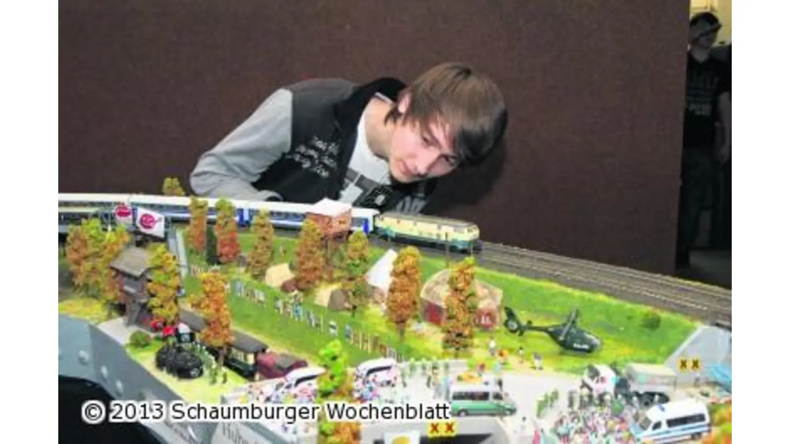 Miniaturwelt zeigt bekannte Orte (Foto: bb)