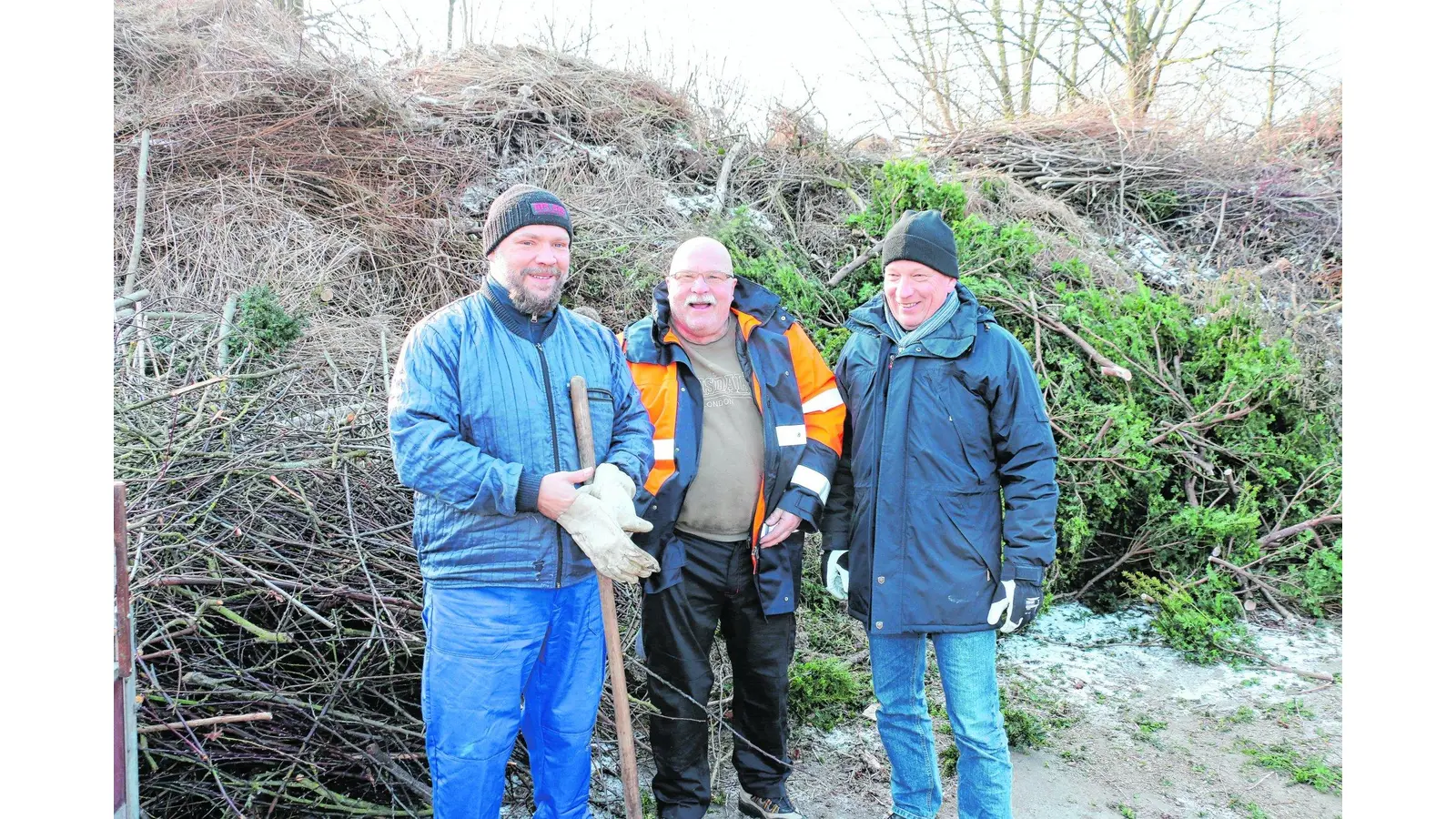 Ausweispflicht auf Kompostplatz (Foto: gi)