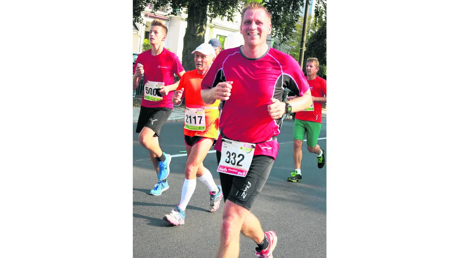 Ein gutes Pflaster für die Läufer vom WVW (Foto: gi)
