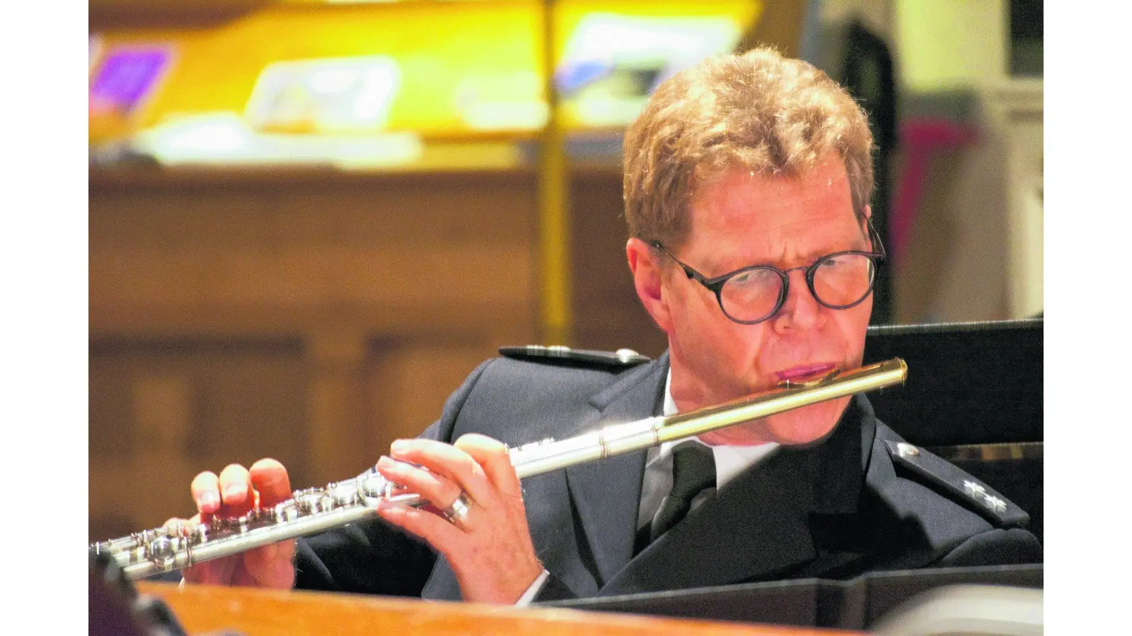 Musikalische Andacht Polizeiorchester spielt zum Mitsingen (Foto: wa)