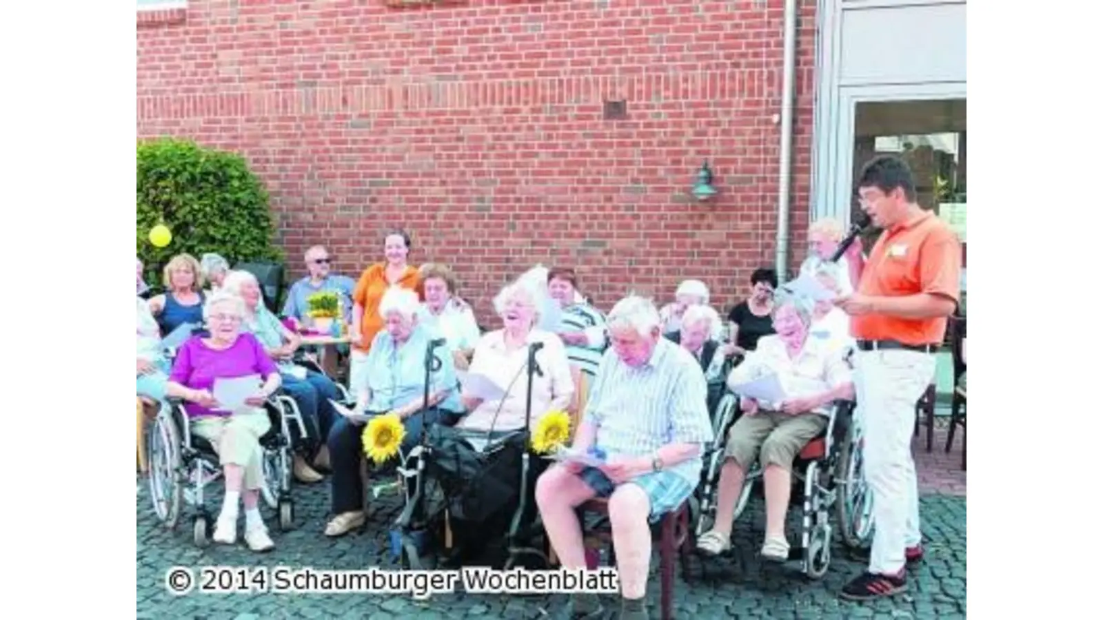 Sommerfest bei strahlendem Sonnenschein (Foto: bt)