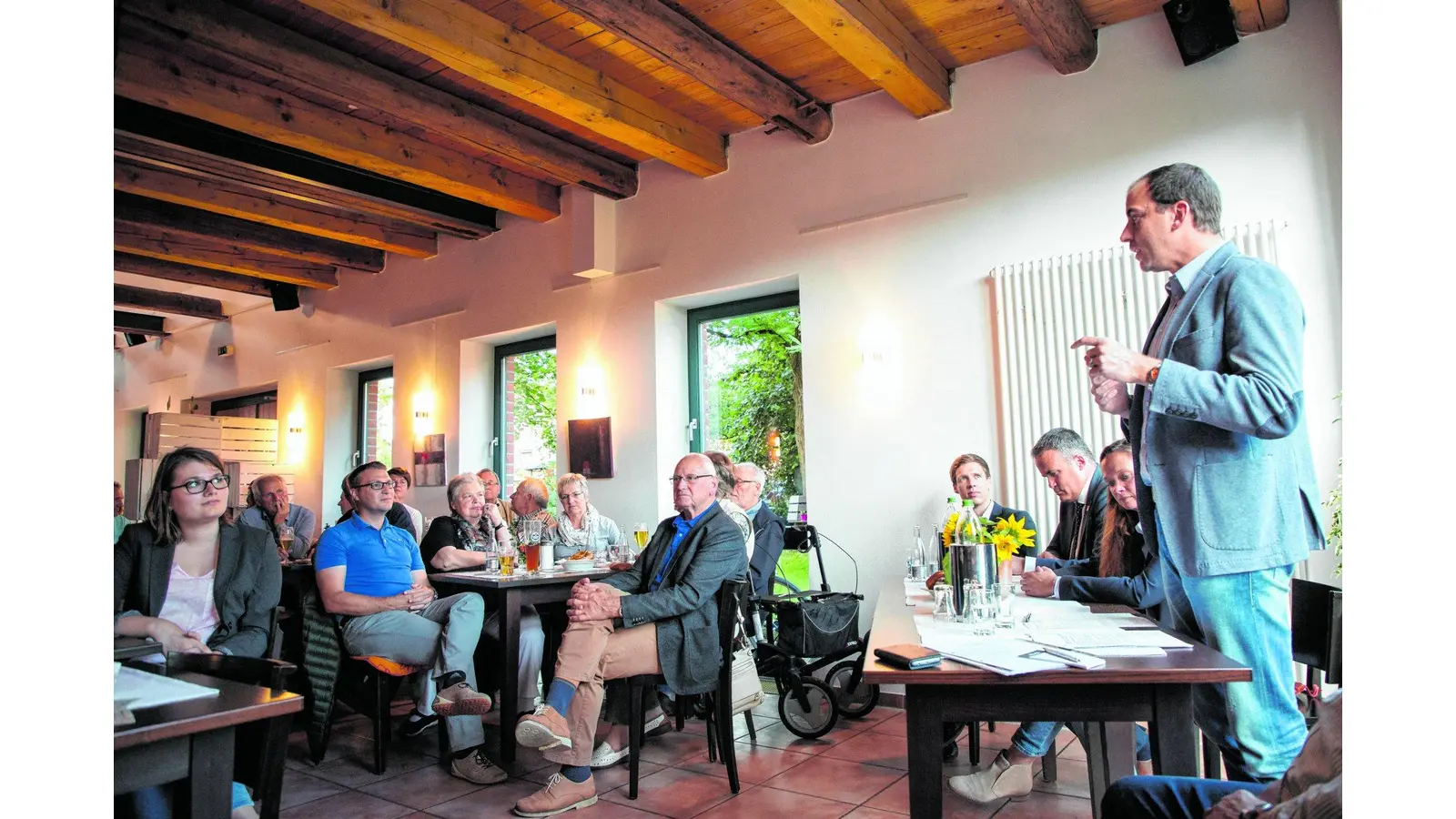 Für die Basis ansprechbar bleiben (Foto: red)