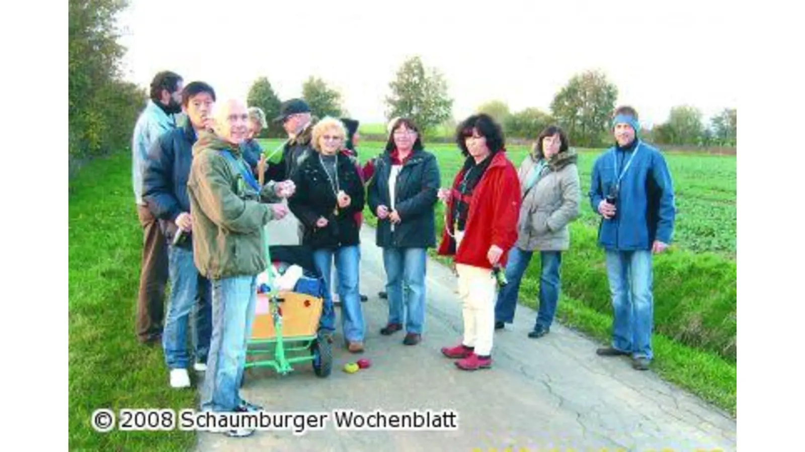 Große Freude am Boßeln (Foto: cd)