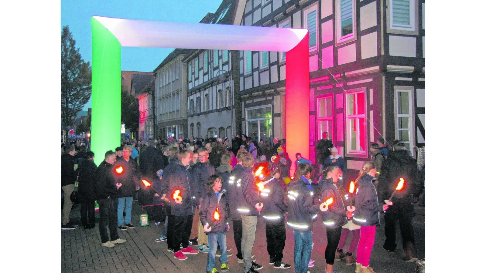 Das Erleuchtendste kommt zum Schluss (Foto: gk)