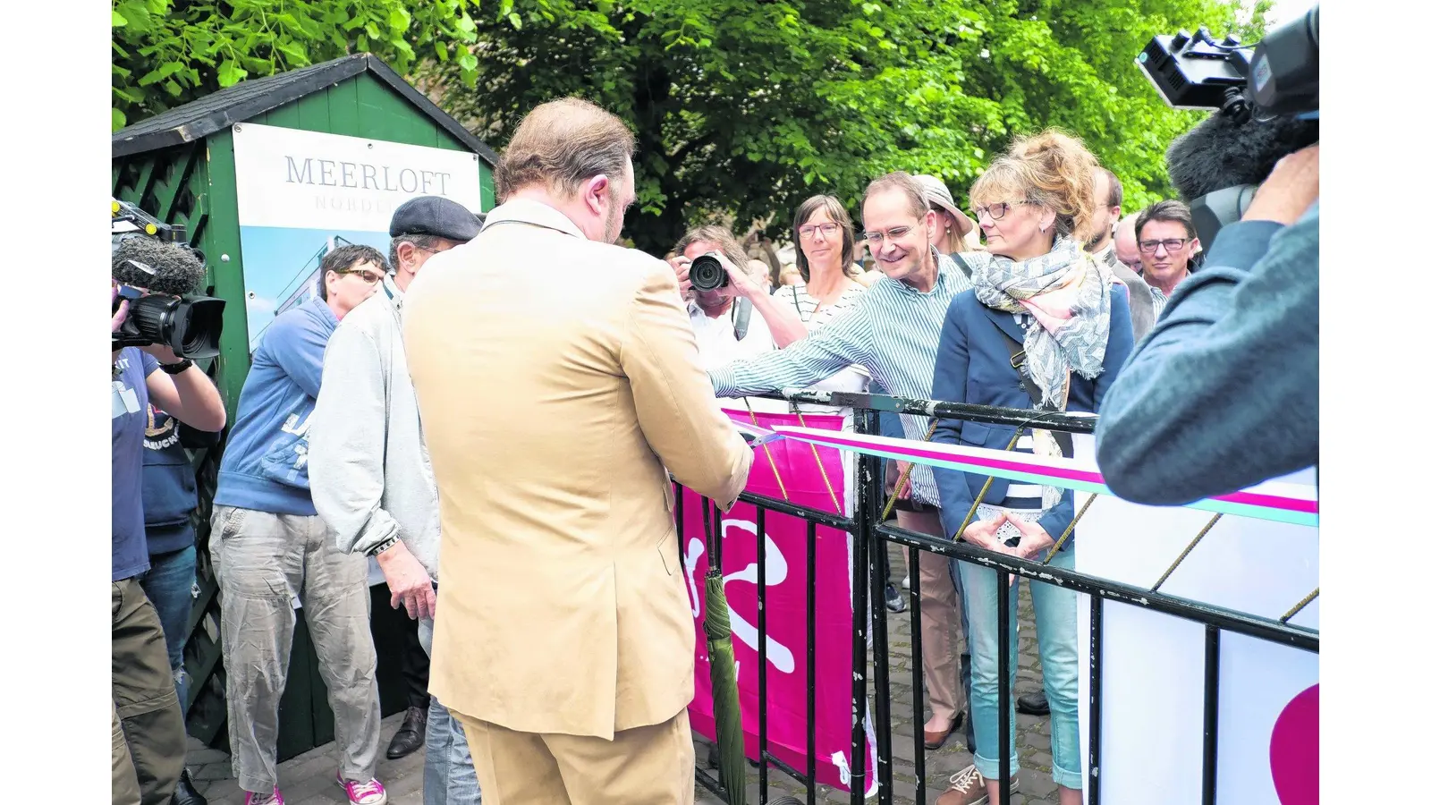 Bückeburg liegt an der See (Foto: tr)