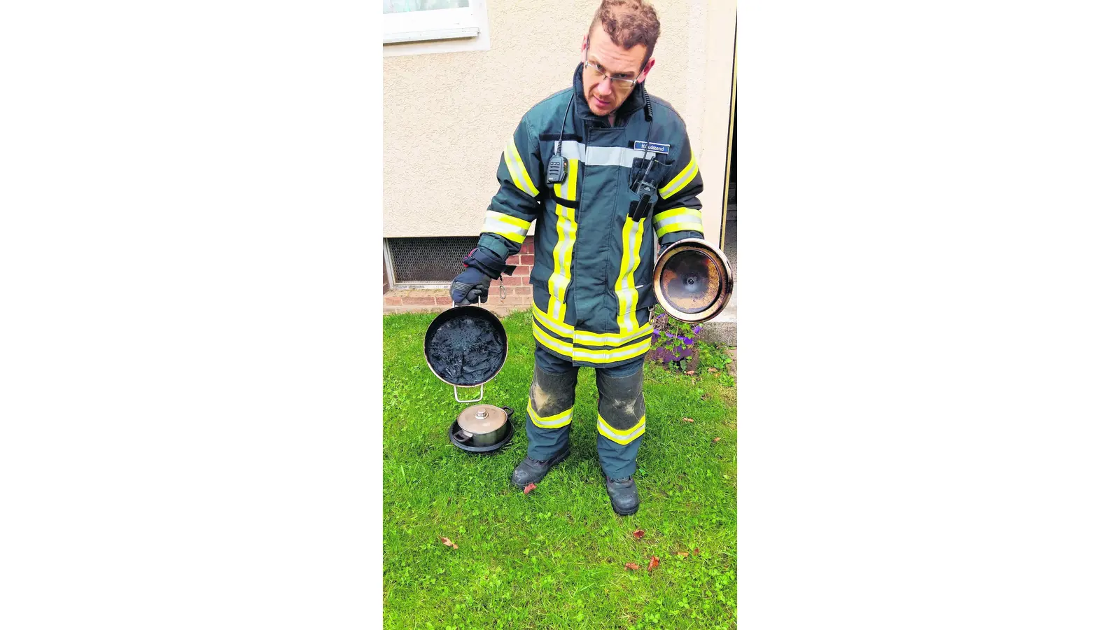 Verschmortes Essen löst Feuerwehreinsatz aus (Foto: mah)