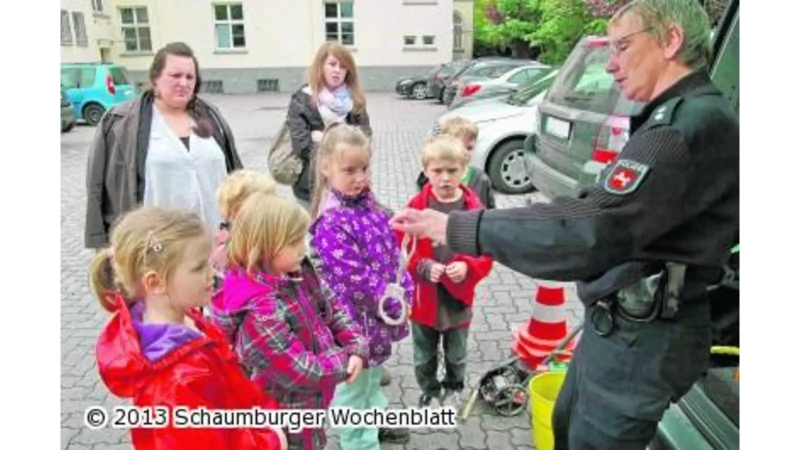Spannendes im Polizeialltag (Foto: em)