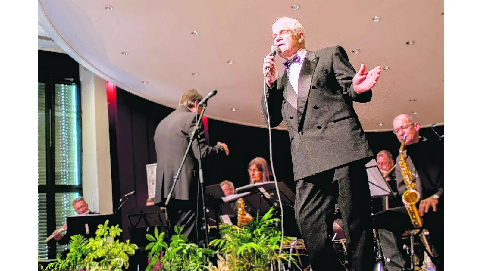 Die Big Band begeistert mit beeindruckender Bandbreite (Foto: tr)