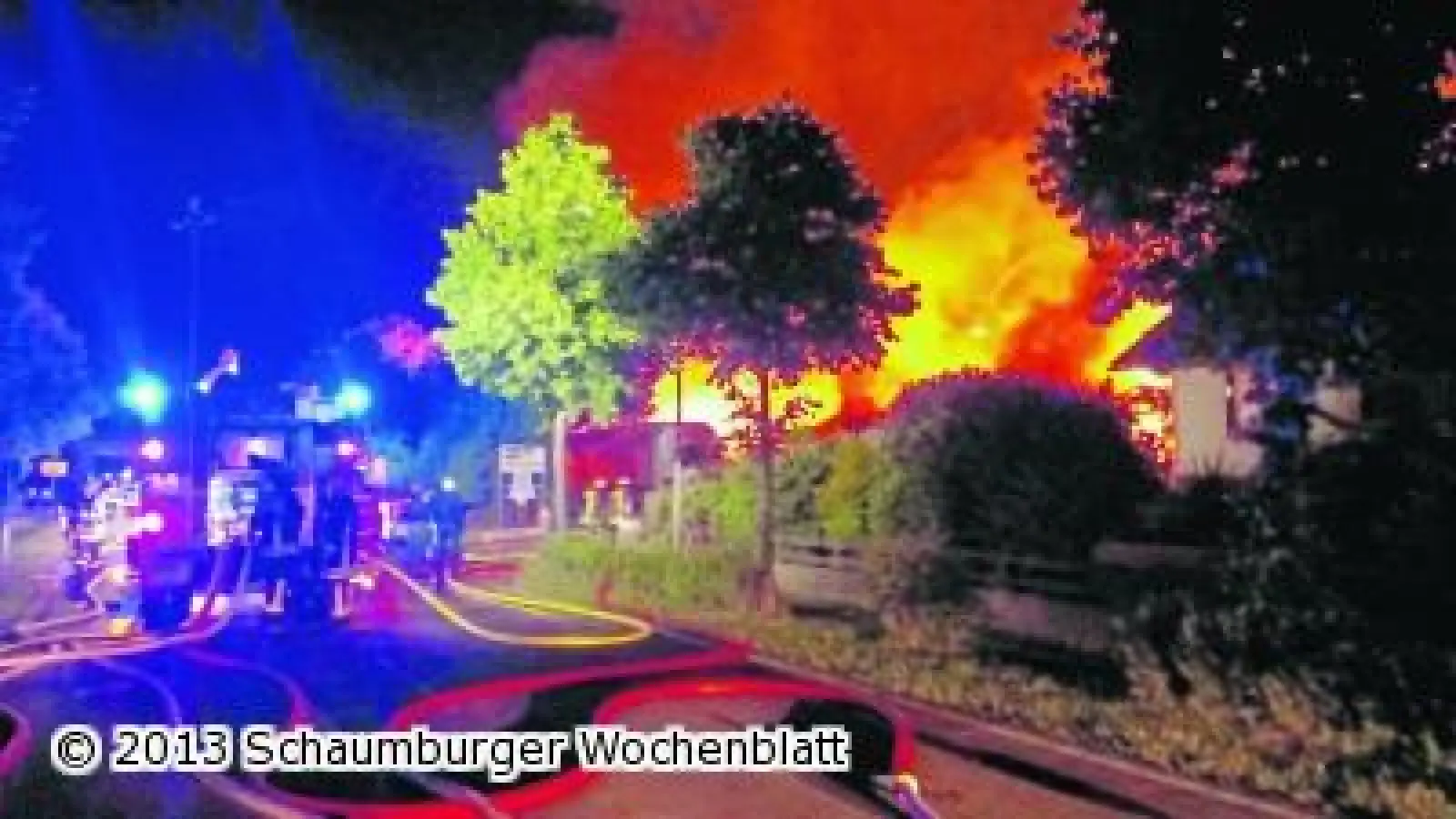 Paletten-Fabrik brennt völlig nieder (Foto: red)