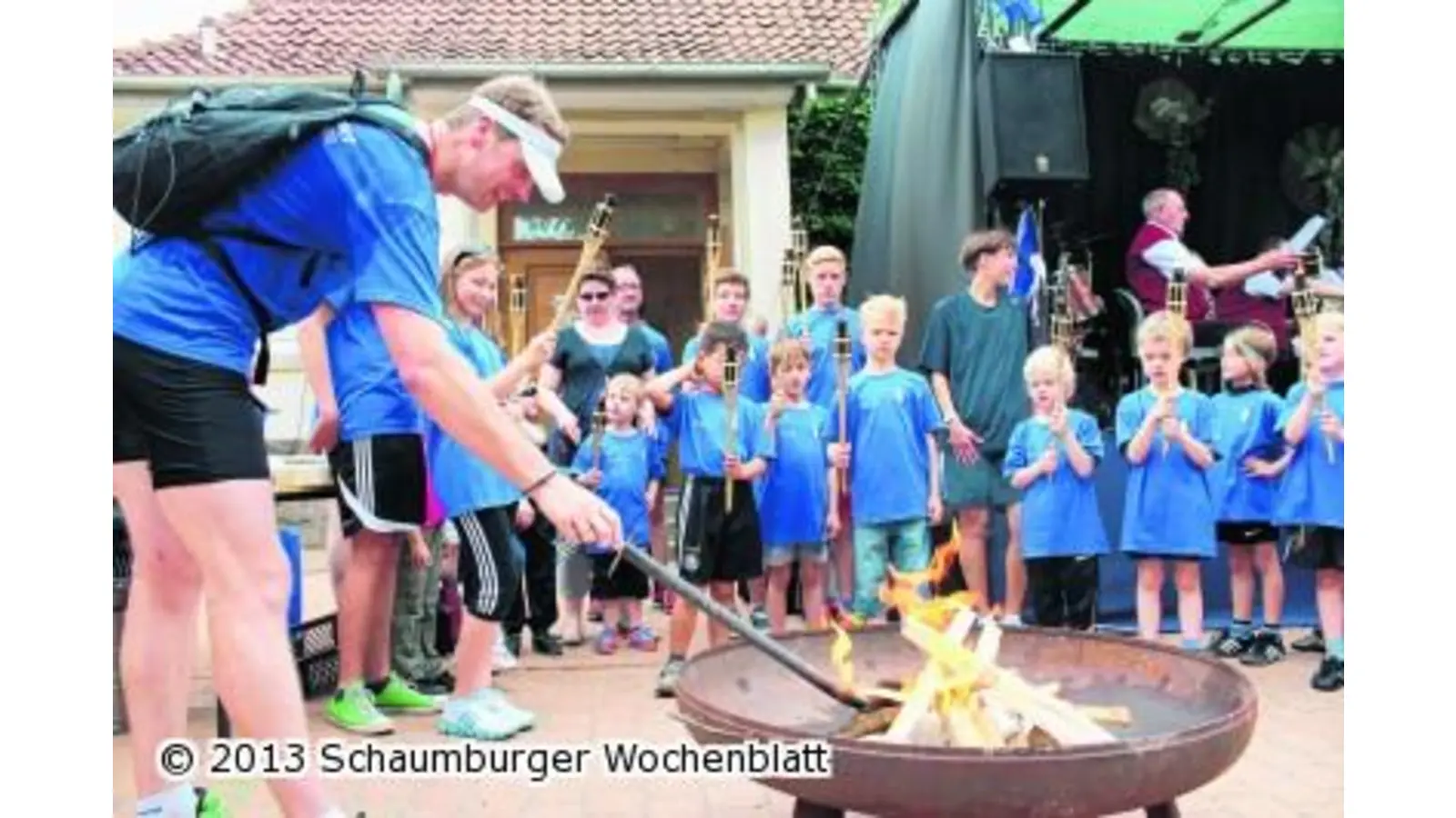 TSV feiert unter blau-weißem Himmel (Foto: ag)