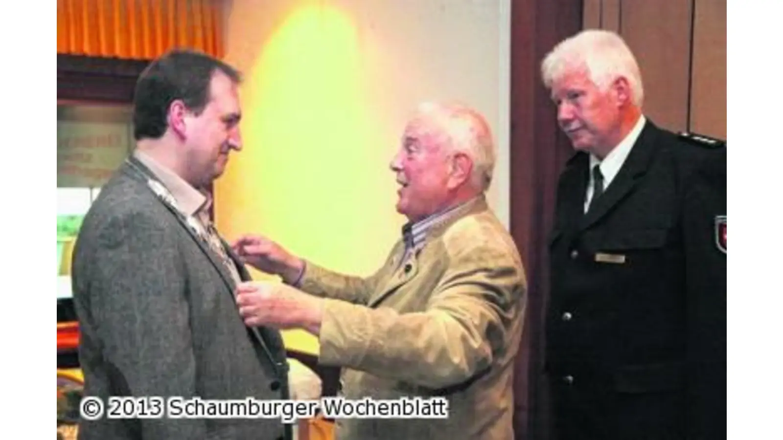 Marc Busse wird König beim Gästeschießen der Polizei (Foto: bb)