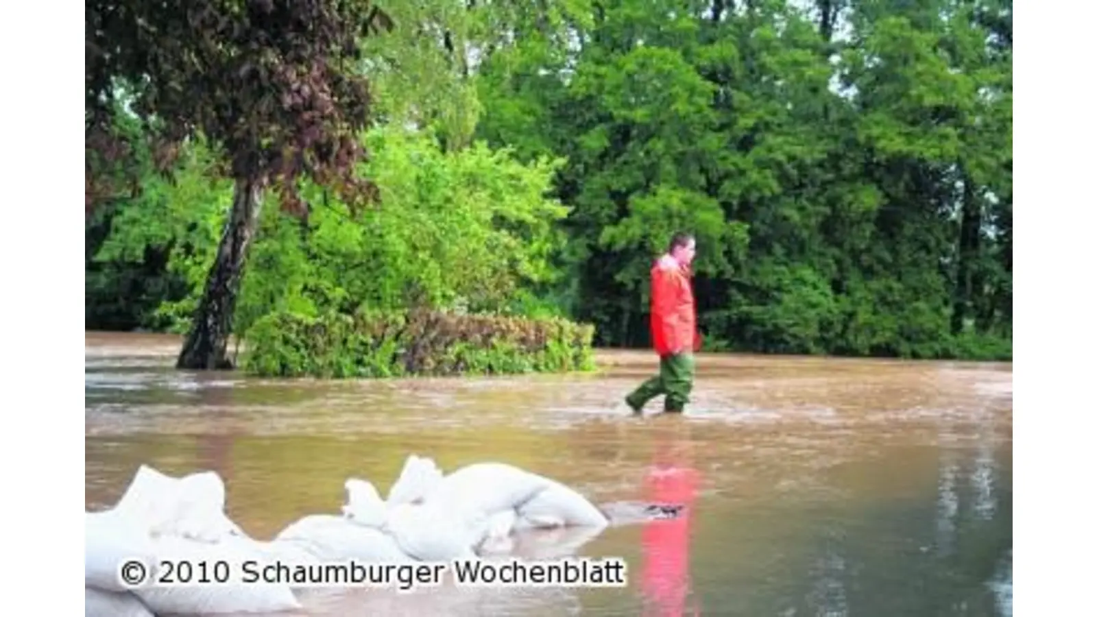 Land unter in Schaumburg (Foto: ih)