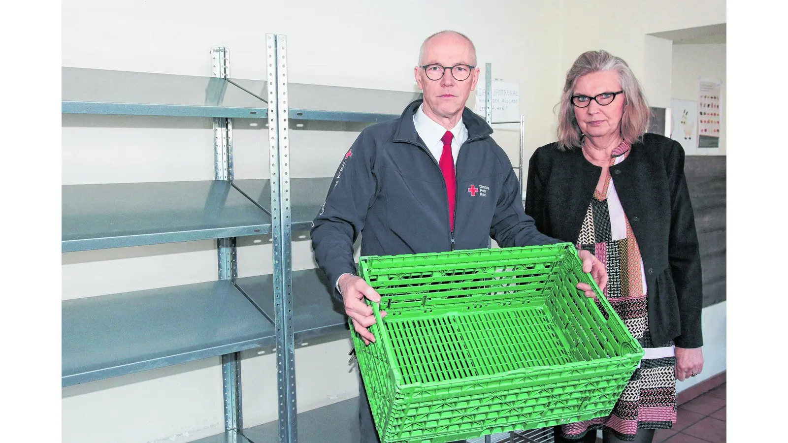 Lebensmittel bei den Tafeln werden so langsam knapp (Foto: bb)