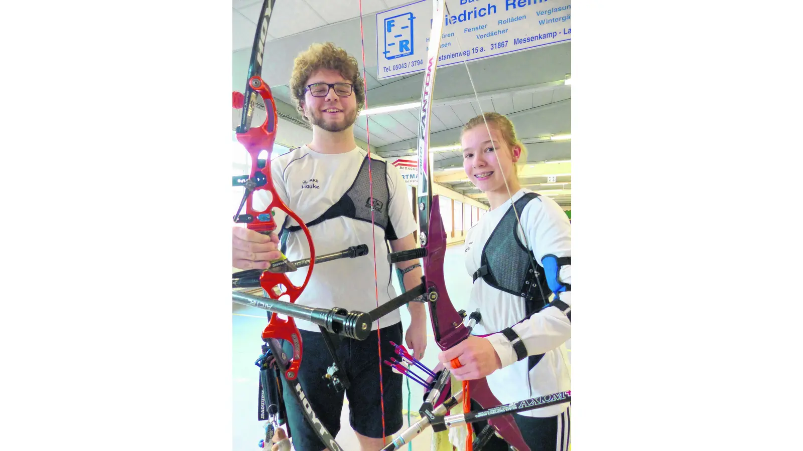Mit Pfeilen an die Bundesspitze (Foto: al)