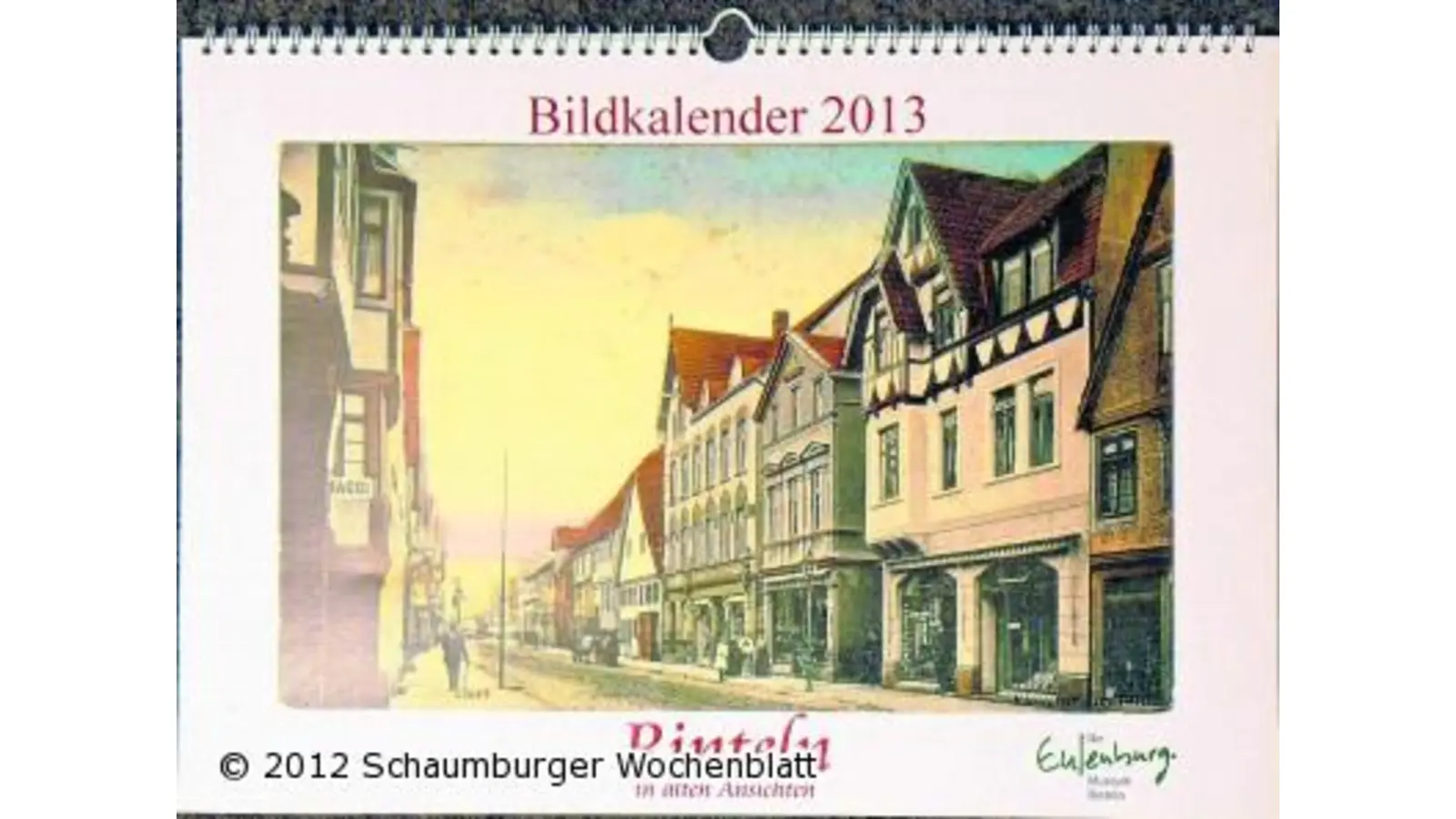 Historischer Kalender mit Rintelner Motiven (Foto: km)